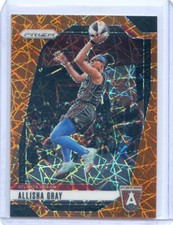 2024 Panini Prizm WNBA ALLISHA GRAY #96 ORANGE VELOCITY DREAM