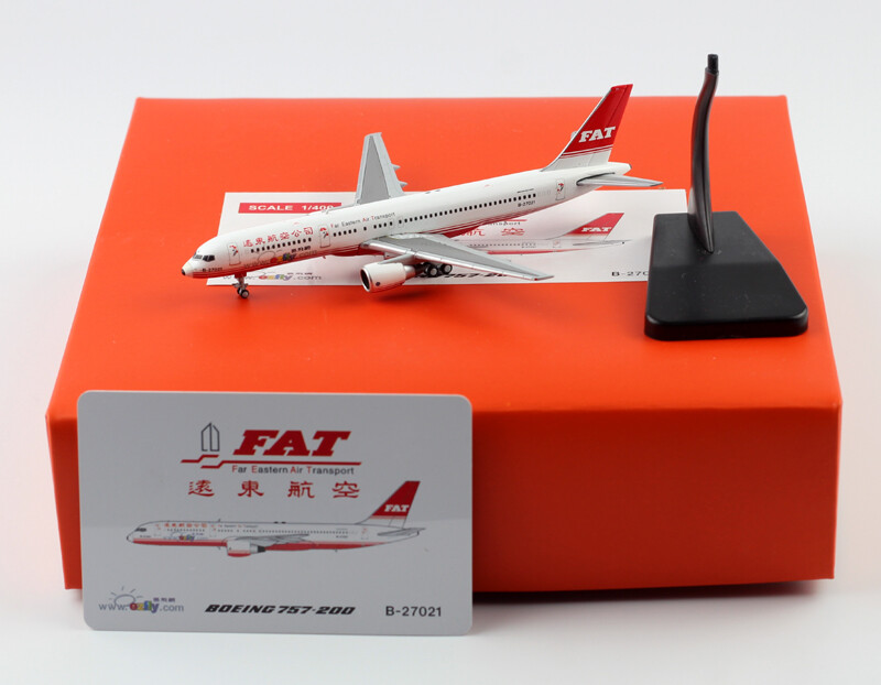 1 400 Jc Wings Fat Airlines Boeing 757 0 B Diecast Models Aircraft Jet Ebay