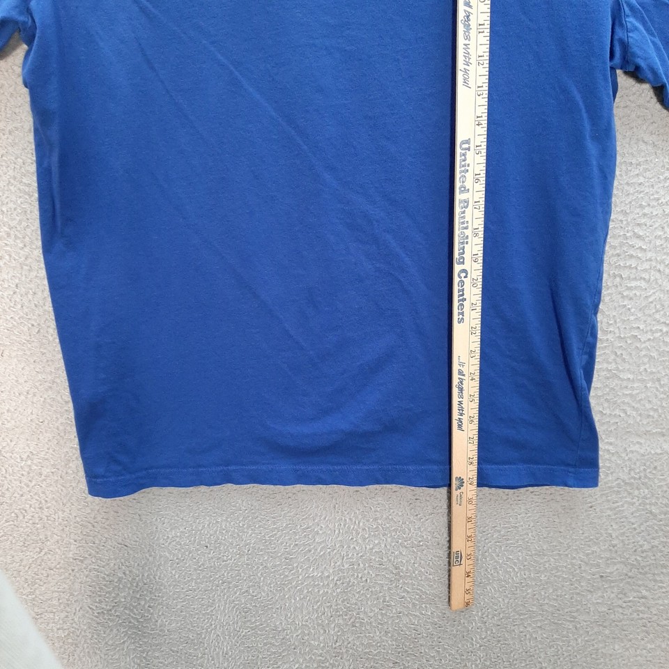 Milwaukee Brewers Shirt Adult 2XL XXL Blue MLB Baseball Fanatics