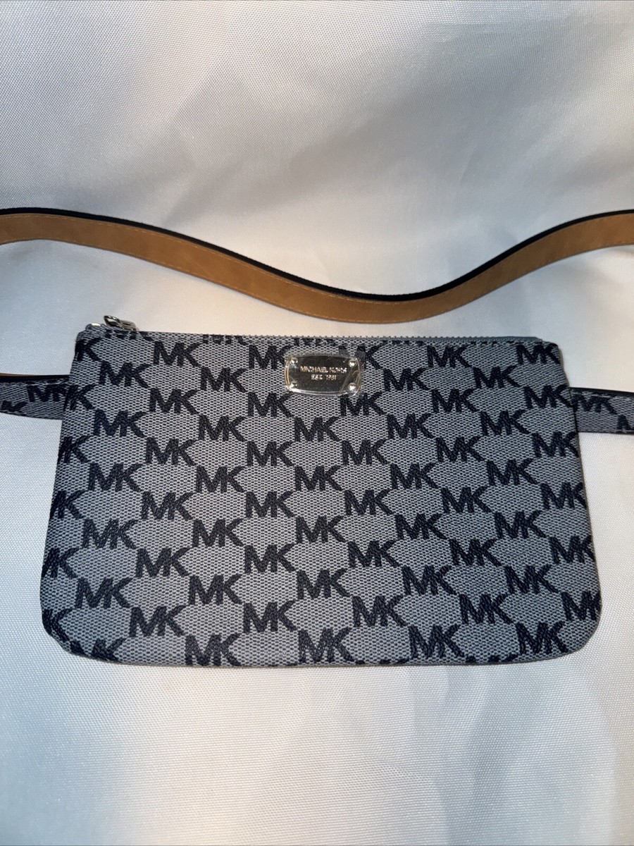 MICHAEL KORS Signature logo faux-leather Belt Waist Fanny Pack Bag