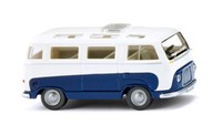 Ford Fk 1000 Panoramabus - Saphirblau/Weiß - 1:87 - Wiking (028997)