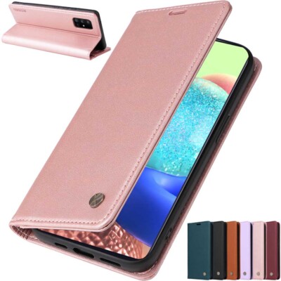 For Samsung A51 A71 A21s A10 A20 A50 A70 Magnetic Flip Wallet Leather Case Cover