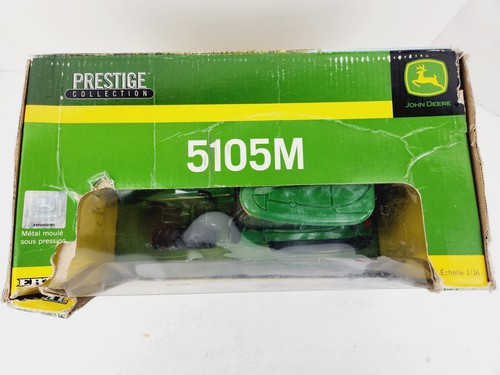 John Deere JD 5105M Tractor Prestige Collection 1/16 Ertl 2009 Diecast Replica - Picture 3 of 8