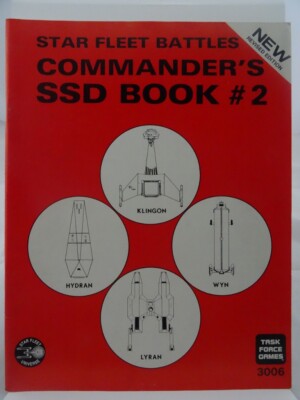 Task Force Games 3006 - Star Fleet Battles - ''Commander´s SSD Book #2'' 103002002