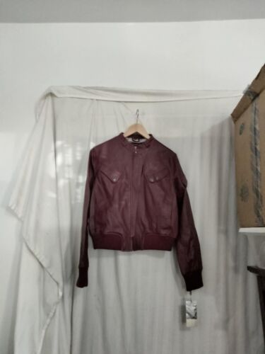 knoles carter leather jacket plum size 2xl(MCBK8) - Picture 10 of 11