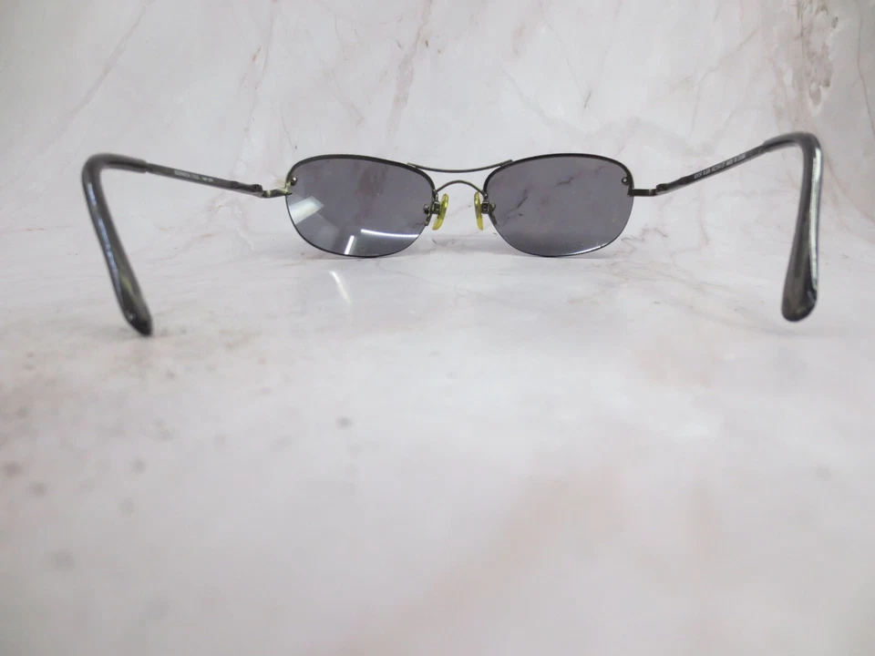 Очки солнцезащитные Kenneth Cole оправа KC4154 мужские темно-серые половина обода прямоугольные 54-19-137 - Изображение 4 из 4