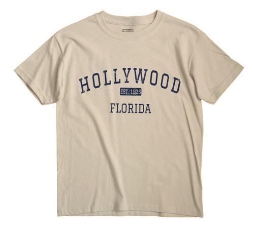 Hollywood Florida FL T-Shirt EST - Picture 3 of 6