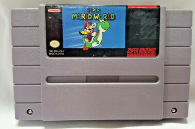 1991 Nintendo Super Mario world game SNS-006 | eBay