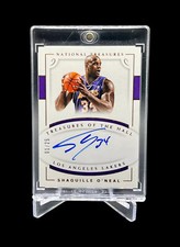 2017-18 Panini National Treasures Shaquille O'Neal Treasures Of The Hall Bronze