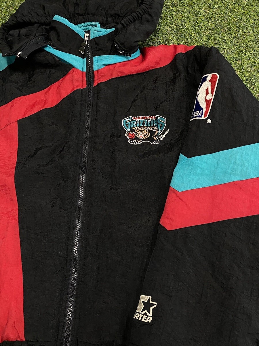 Vintage 90s Starter Vancouver Grizzlies NBA Parka Puffer Vintage 90s Starter Vancouver Grizzlies NBA Parka Puffer