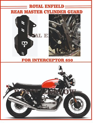 Fit For Royal Enfield Rear Master Cylinder Guard for Interceptor 650 - EXP SHIP