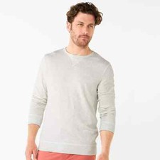 Men s Sonoma Goods For Life  Double Knit Crewneck Ice Long Sleeve Thermal MSV 24