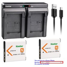 NP-BN1 BC-CSN Battery or Dual Charger for Sony Cyber-shot DSC-TX5 TX55 TX66 TX7