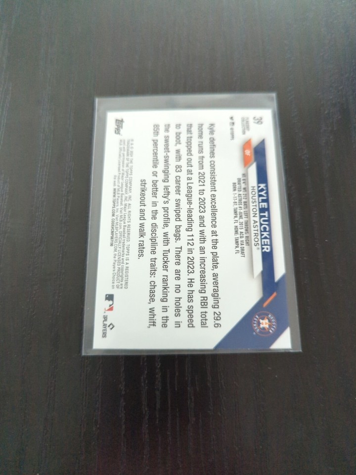 2024 Topps COSTCO Flagship 39 Kyle Tucker, Astros Silver Pack