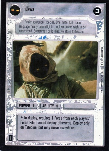 Star Wars CCG Premiere Limited Set Individual Trading Cards - Picture 112 of 209