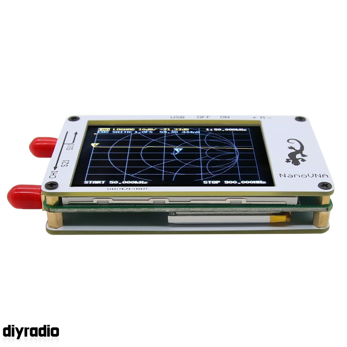 NanoVNA-H ベクトルネットワークアナライザー NanoVNA-H