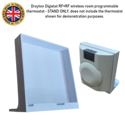 NUR STÄNDER - Drayton Digistat RF + RF kabelloser programmierbarer Raumthermostat