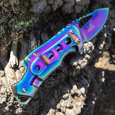 Mtech A882srb Spectrum Framelock Assisted Open Folding Pocket