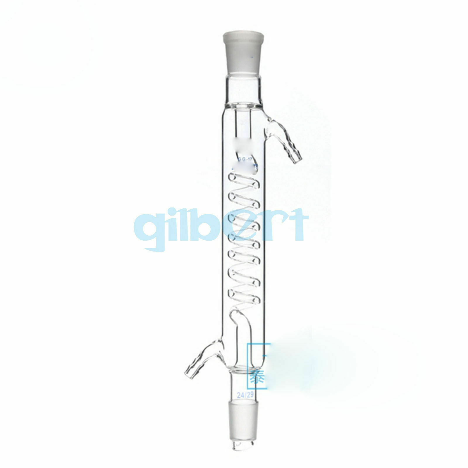 200600mm 19/26 24/29 Joint Graham Condenser Coil Glass Condenser Lab