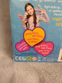 Fingerlings Monkey Bella Baby Interactive WowWee Pink Yellow Hair 2016