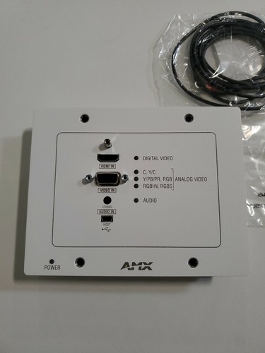 AMX FG1010-320-WH, DXLink Multi Format Wallplate Transmitters. HDMI, USB MINI B - Picture 2 of 3