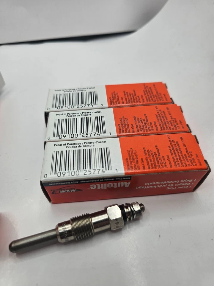 (QTY 4) Autolite Glow Plug 1103 for 1984-1985 Mercedes-Benz 190D - Image 2 of 4