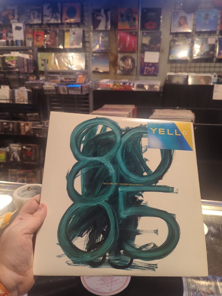 Yello – 1980 - 1985 The New Mix In One Go - 1986 double LP 826 773 