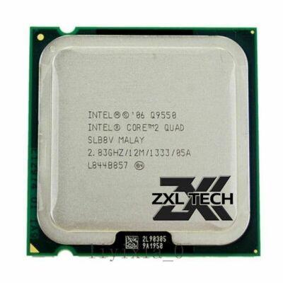 Intel Core 2 Quad Q9550 CPU 4-Core 2.83GHz/12M/1333 SLB8V LGA775 Processor
