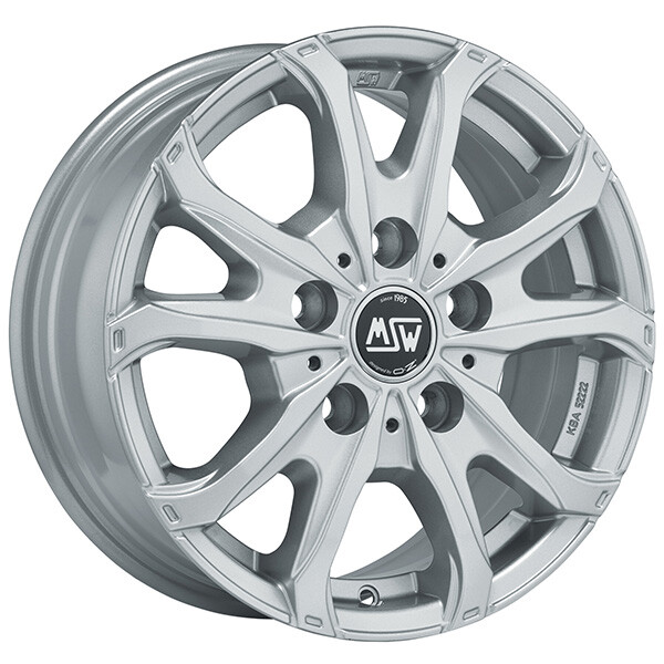 ALLOY WHEEL MSW MSW 48 VAN FOR FORD TRANSIT CUSTOM - TOURNEO CUSTOM M1 6.5X SLG