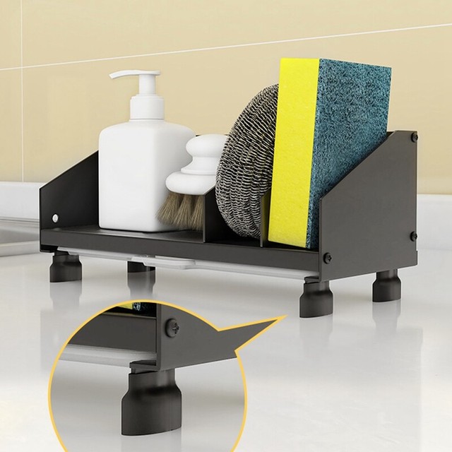 Schwammhalter Spülorganizer Küche Saugnapf Handtuchhalter Schwammablage