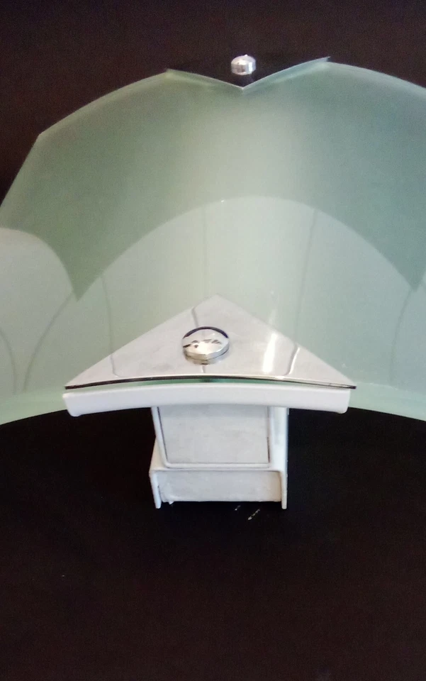 RSL Design Wandleuchte Glas satiniert B27,3xL30cm 3 Stk. vorhanden 1990er - Bild 3 von 4