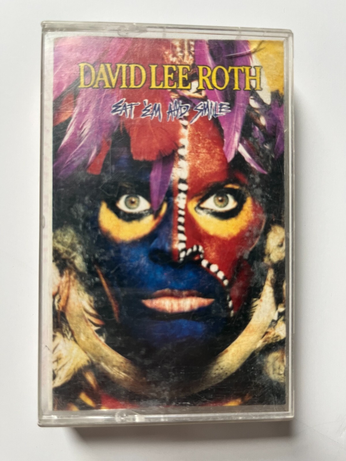 David Lee Roth ~ Eat 'Em and Smile ~ Cassette Tape ~ PLAY TESTED! Steve ...