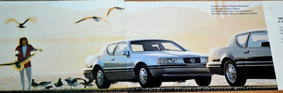 #ad #ad 1987 MERCURY COUGAR LS XR7 ORIGINAL DEALER ADVERTISEMENT PRINT AD 87 $6.99