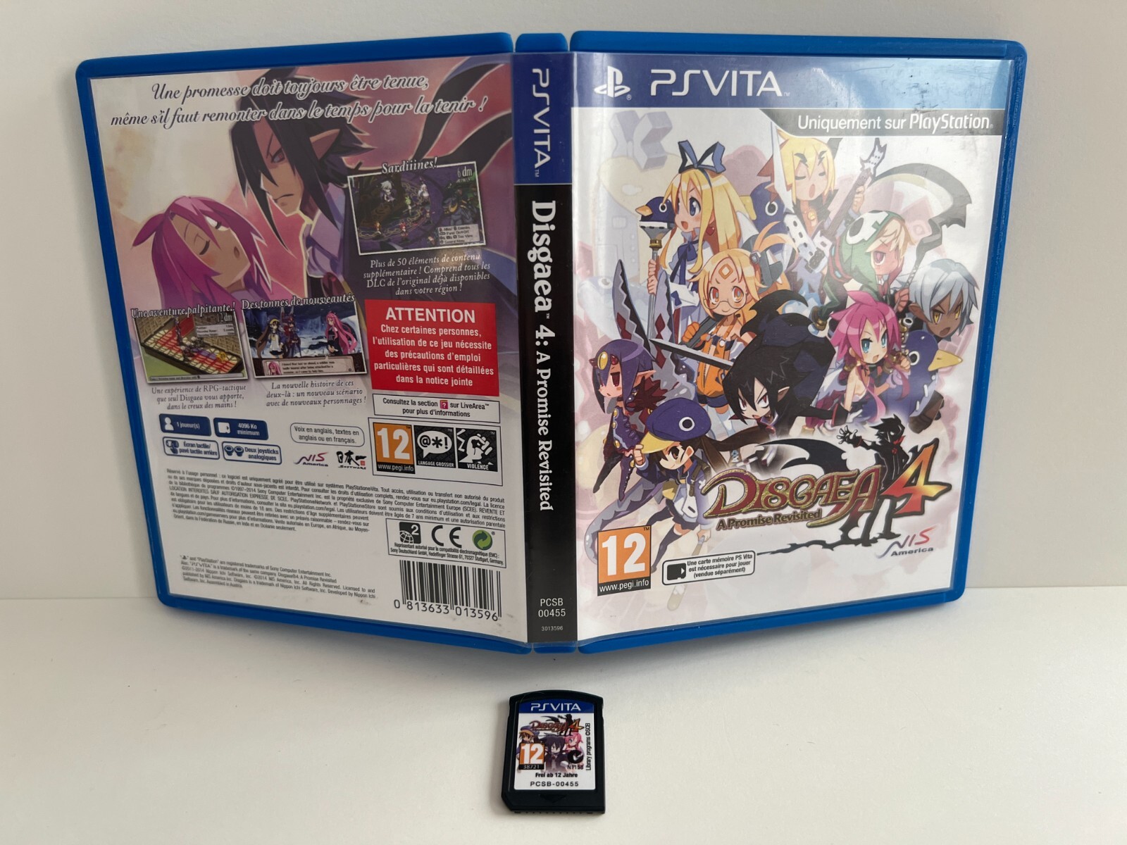 Sony PS Vita - Disgaea 4 A promise REvisited - Occaz - PAL FR PSVITA