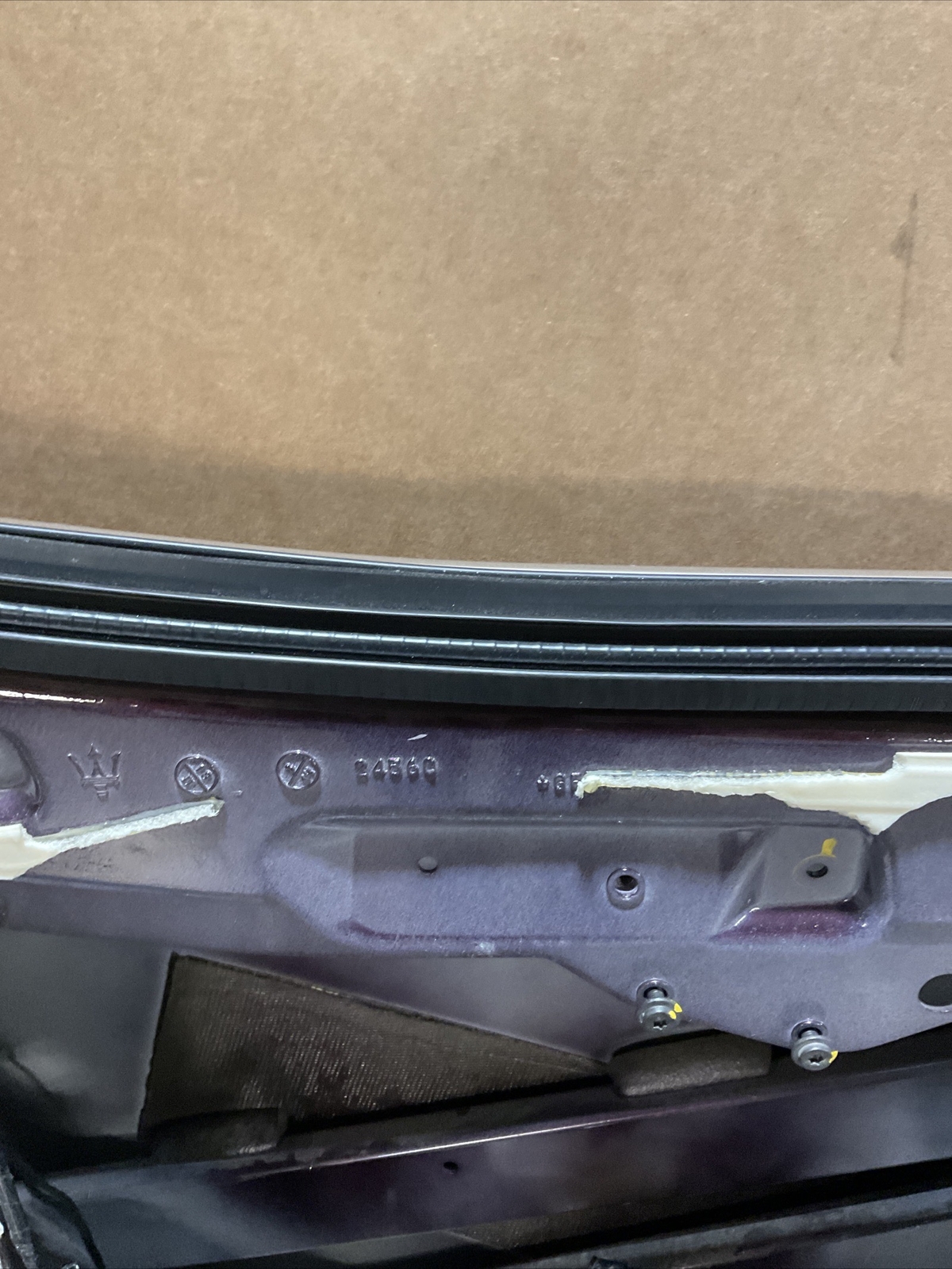 MASERATI GHIBLI REAR LEFT DRIVER SIDE DOOR SHELL PANEL OEM 2014 - 2020