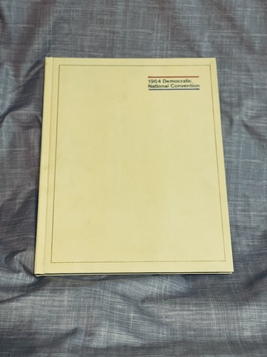 Vintage 1964 Democratic Convention Book and Event Program from Atlantic City NJ - Imagen 2 de 11