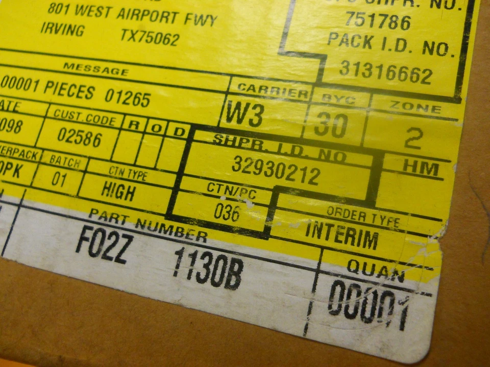 Ford Probe 1990 1991 1992 cubierta de rueda 14" nuevo de lote Foto 3 de 3