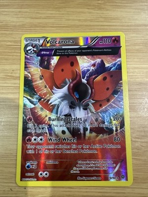 Pokémon TCG Volcarona Ancient Origins 18/98 Reverse Holo Rare NM