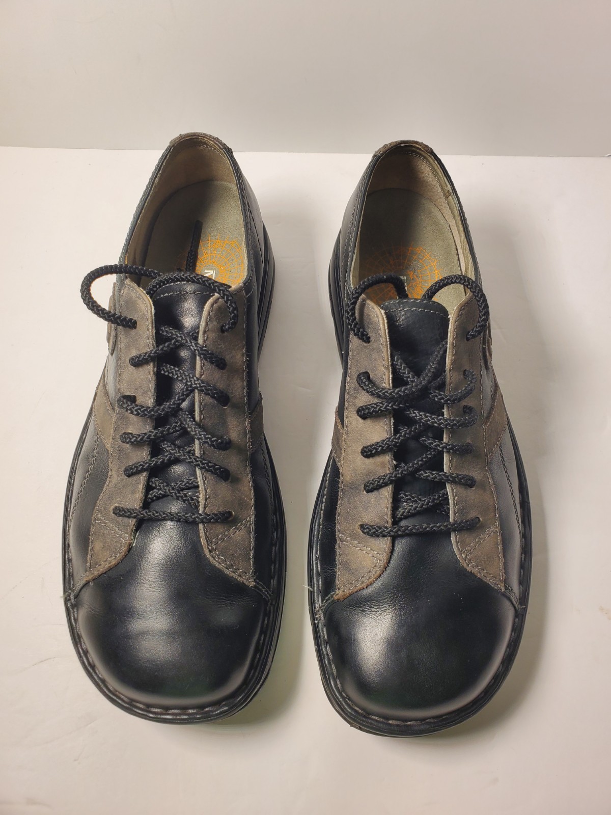 Merrell Uomo Pezzo Mondo Nero Pelle Carbone Oxford Stringate Taglia 10