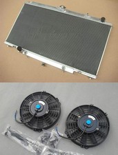 Aluminum Radiator Fans For Nissan Patrol Y61 Gu 4.2l Td Diesel 1997-2001