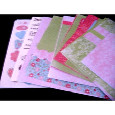 Creative Memories Baby Girl 12x12 PicFolio Quik Kit
