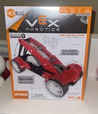 HexBug Vex Robotics Gear Racer Pull Back Car Toy Building Set - STEM Starter