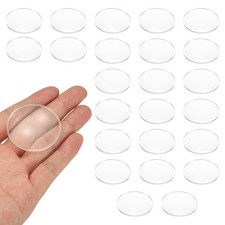 24 Pack Biconvex Lens, 42mm Dia. 75mm Focal Length Optical Lenses