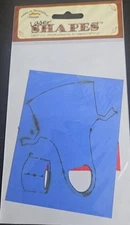 American Traditional Designs Laser Shapes Baking Apron cardstock to assemble