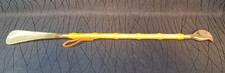 Antique Shoe Horn Back Scratcher Hand Form Wooden Handle 19  