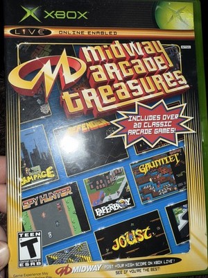 Midway Arcade Treasures (Microsoft Xbox, 2003) CIB