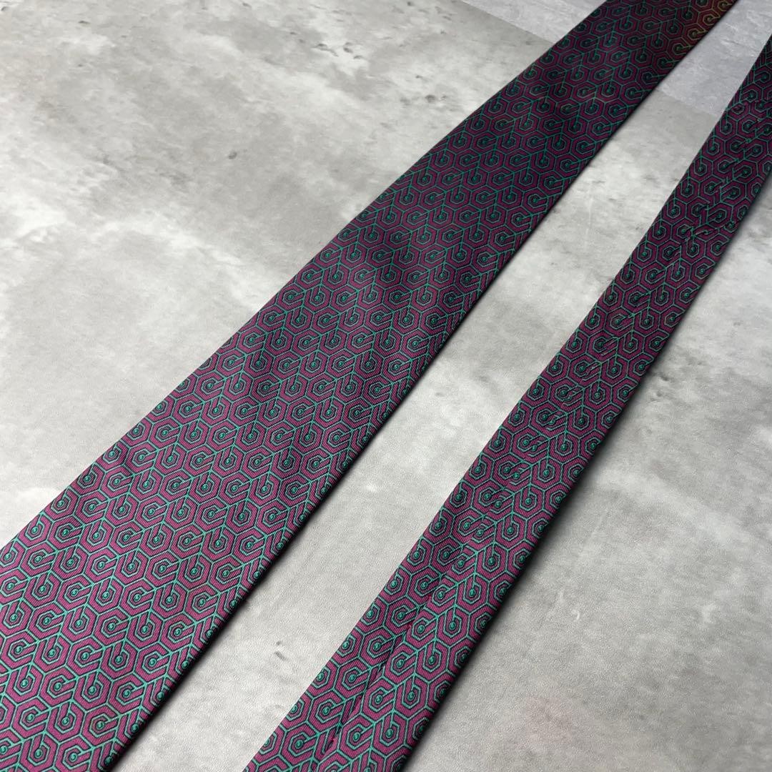 Excellent condition HERMES Hexagonal Dot Pattern … - image 4