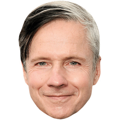 John Cameron Mitchell (Smile) Celebrity Mask, Flat Card Face, Fancy Dress Mask