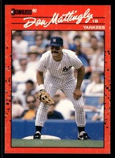 1990 Donruss - Don Mattingly #190 New York Yankees