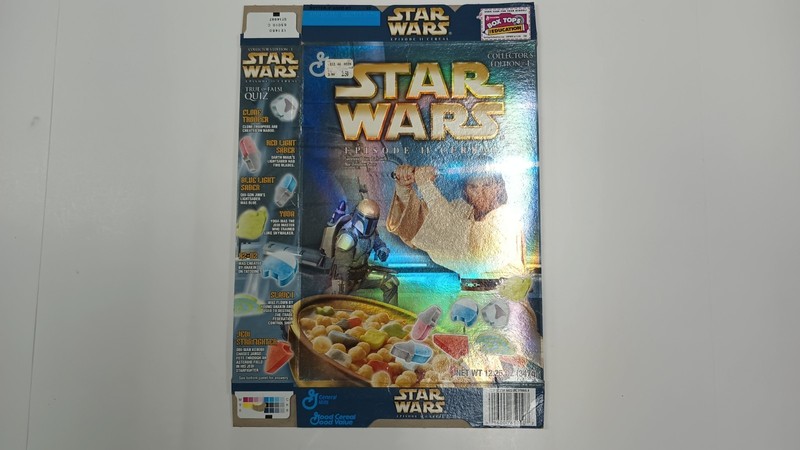 2003 General Mills Star Wars Episode II Cereal Box - Collector's Edition #1